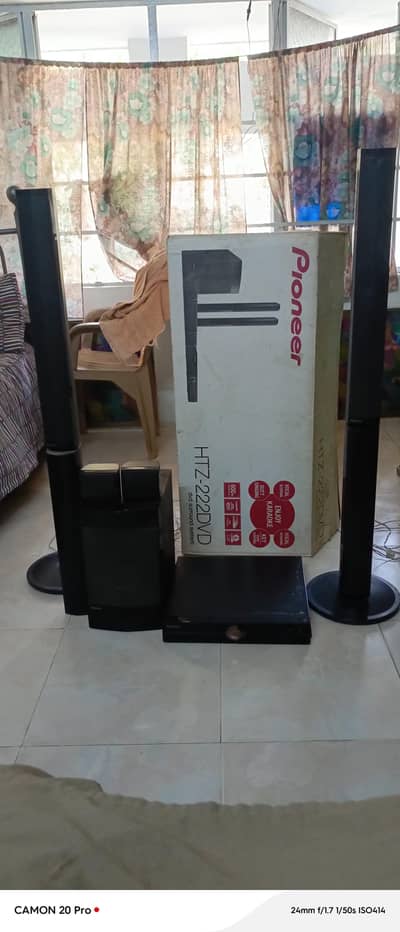 Pioneer Home Theater System HTZ-222DVD
