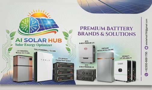 AI SOLAR HUB – Solar Panels, Inverters & Lithium Batteries