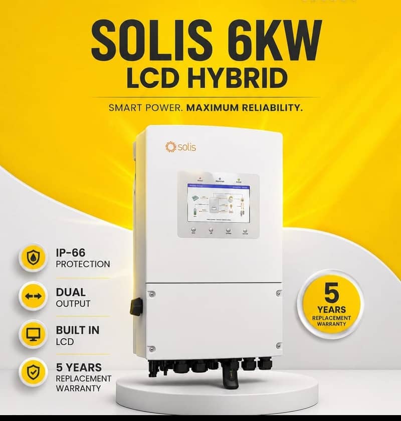 Solis 6kw plus 0