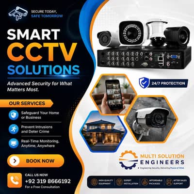 Smart CCTV Camera Installation & Security Solutions | Home & Office.