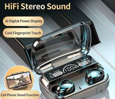 M10 Wireless Earbuds Bluethooth 5.3 Super Bass Free Delivery