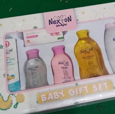 Nexton Baby Gift Set 5in1 | Oil Lotion Shampoo Soap Cream | Newborn