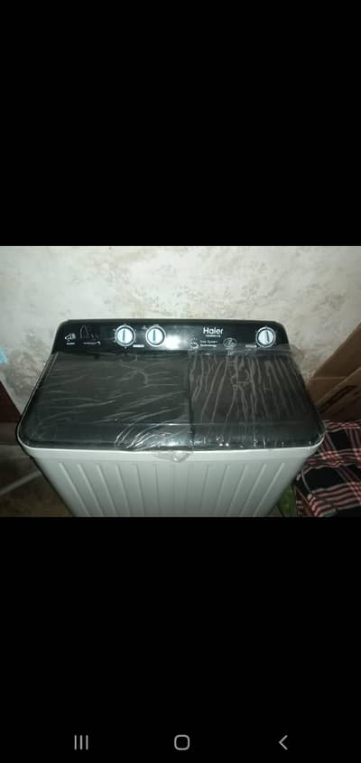 Haier 8kg semi automatic washing machine new