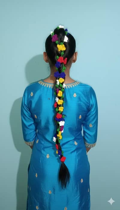 Crochet Paranda / Hairtie