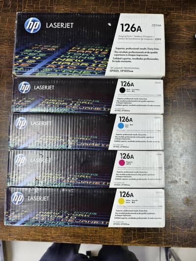 HP 126A Original Toner & Imaging Drum Set (Full 5-Pack)