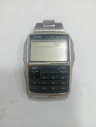 Vintage Casio calculator watch non working conditions