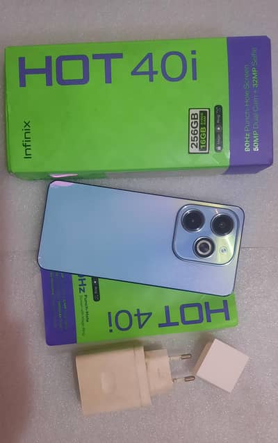 Infinix Hot 40i 16GB Ram (8+8) / 256GB Storage-Excellent Condition