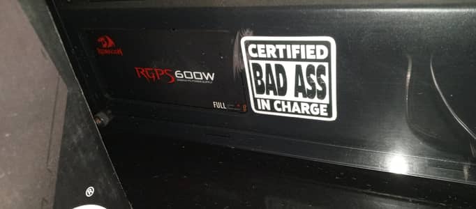 Red Dragon 600W Power Supply With Box