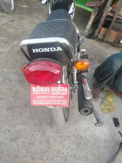 honda 125 black