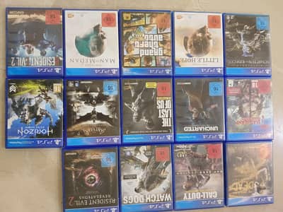 PS4 Original Game Collection – 15 Popular Titles | Excellent Condition