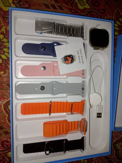 SMART WATCH WS-X9 ULTRA 7+1 BELTS