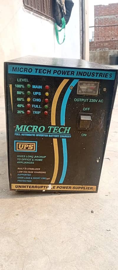 Micro tech UPS for Sale – Excellent Working Condition