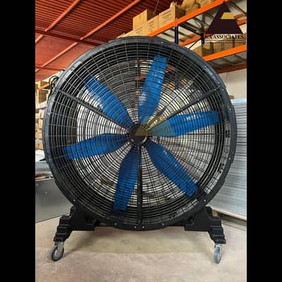 Heavy Duty Trolley Fan 52 Inch | Imported BLDC Industrial Fan