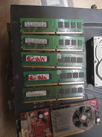 Rams, Hard Drive and Graphic card