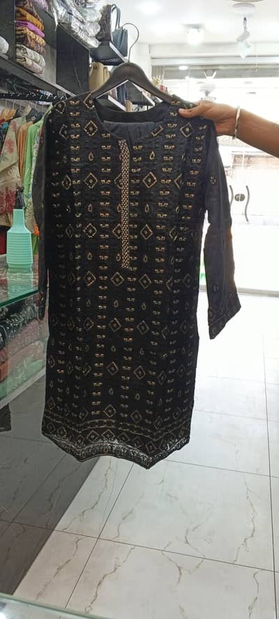 organza fancy suit 3pc