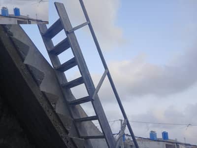 wooden ladder