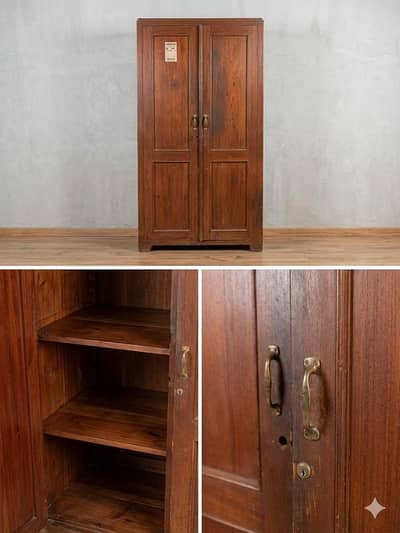 wood almari antique