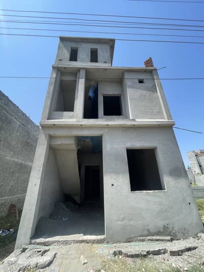 3 Marla Double Storey Grey Structure House For Sale In Al Ahmad Garden Housing Society