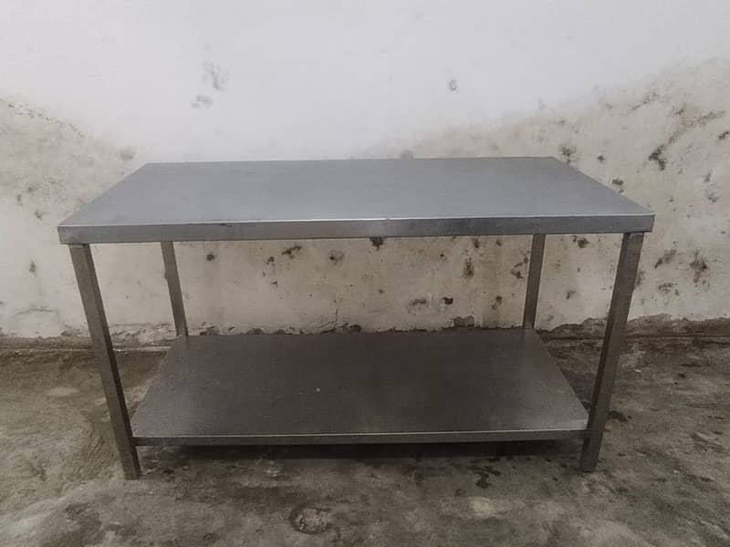Fryer working table dough machine breading table 0