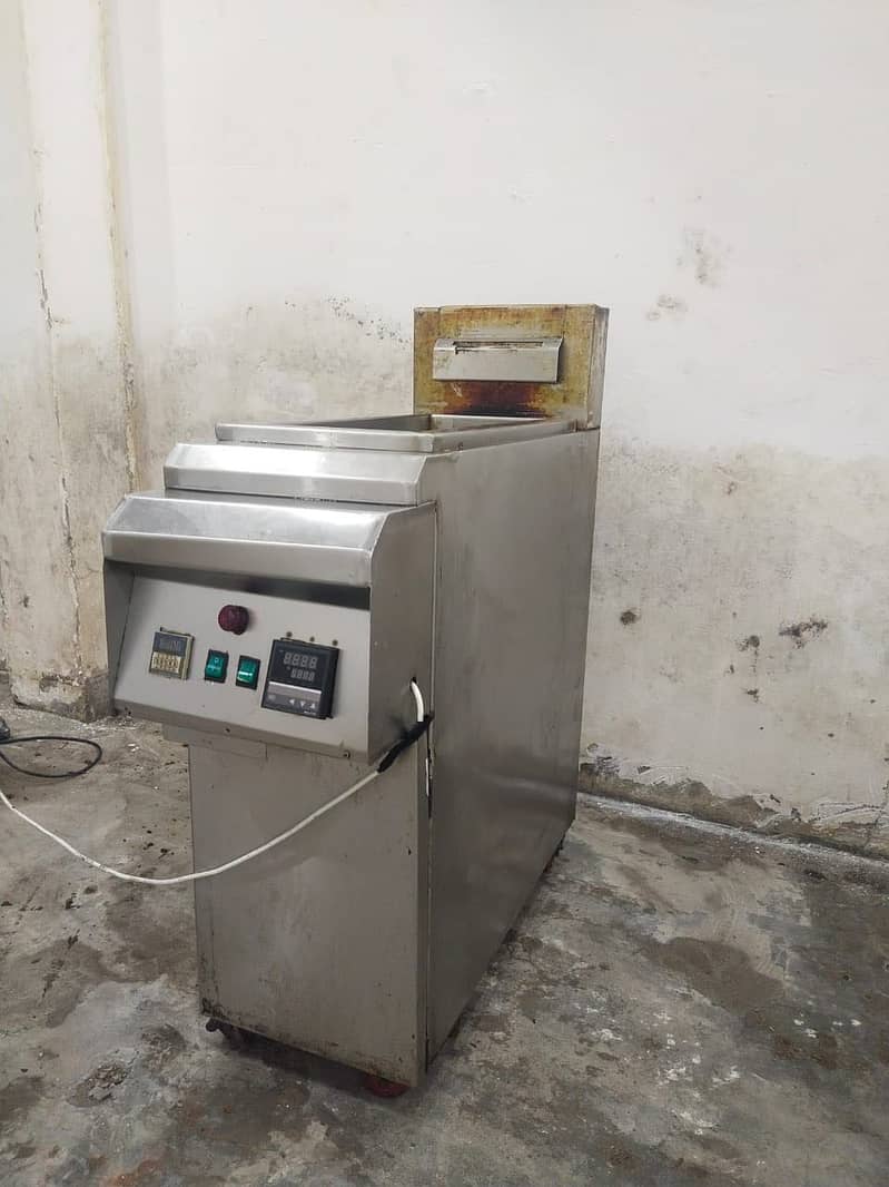 Fryer working table dough machine breading table 6