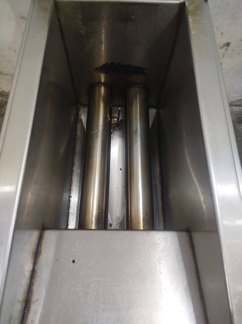 Fryer working table dough machine breading table 7