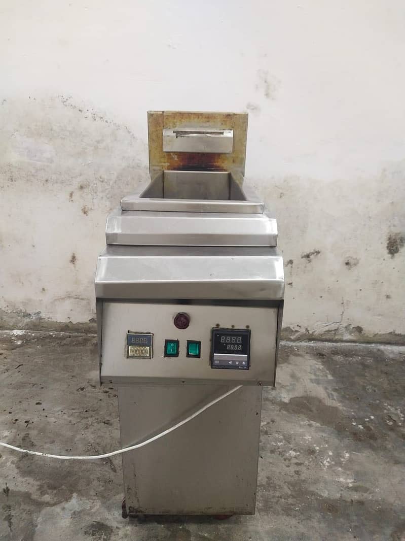 Fryer working table dough machine breading table 10