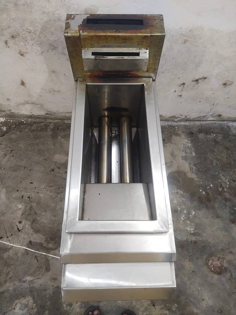 Fryer working table dough machine breading table 11