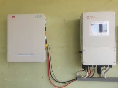 5kW Lithium Battery (LiFePO4) – 1.5 Months Old with 5-Year Warranty