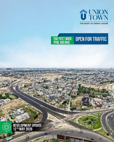 Main Pine Avenue Road 8 Marla Commercial Plot Available On Easy Installment Plan in Union Town
