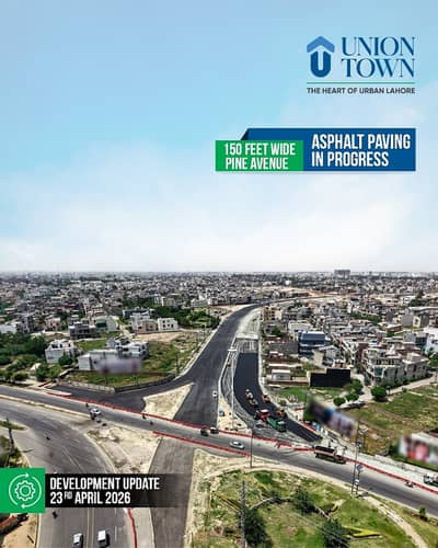 Main Abdul Sattar Edhi Road Back 8 Marla Commercial Plot Available On 2.5 Year Easy Installment Plan in Union Town