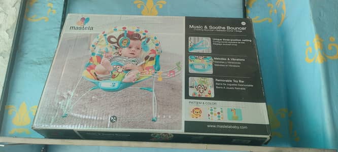 Mastela Recline Baby Bouncer Brand new box sealed