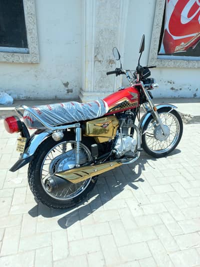 Bike Honda CG125s Gold Edition Self Start