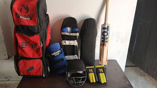 Premium Cricket Kit - Nemo Sports & TON Bat (Good Condition)