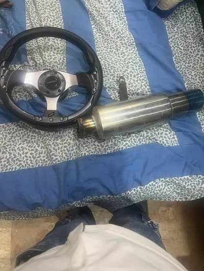 steering and exhaust for sale