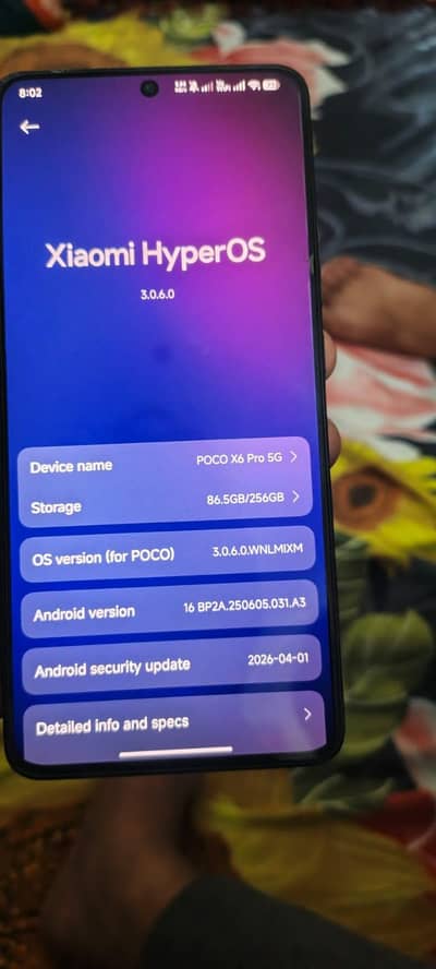 Xiaomi POCO X6 Pro 100% Orignal and Geniun