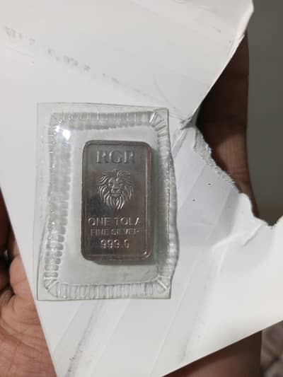 Silver 1 Tola Bar RGR