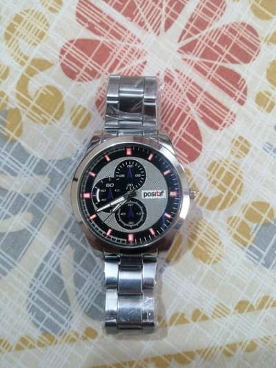 Posituf mens chain watch
