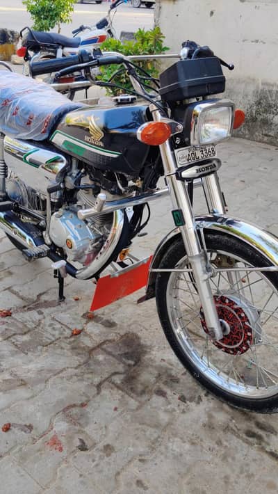 honda 125 self start special edition