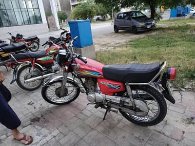 CG Honda 125 Buy & Drive 2018 Model Biometric