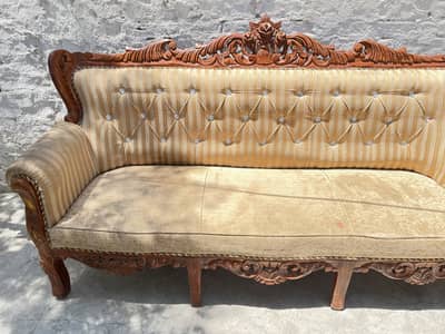 Chinyoti sofa set with tables