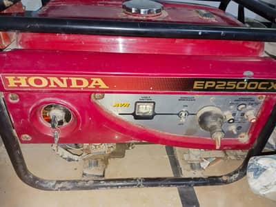 honda 2.5 kva generator used
