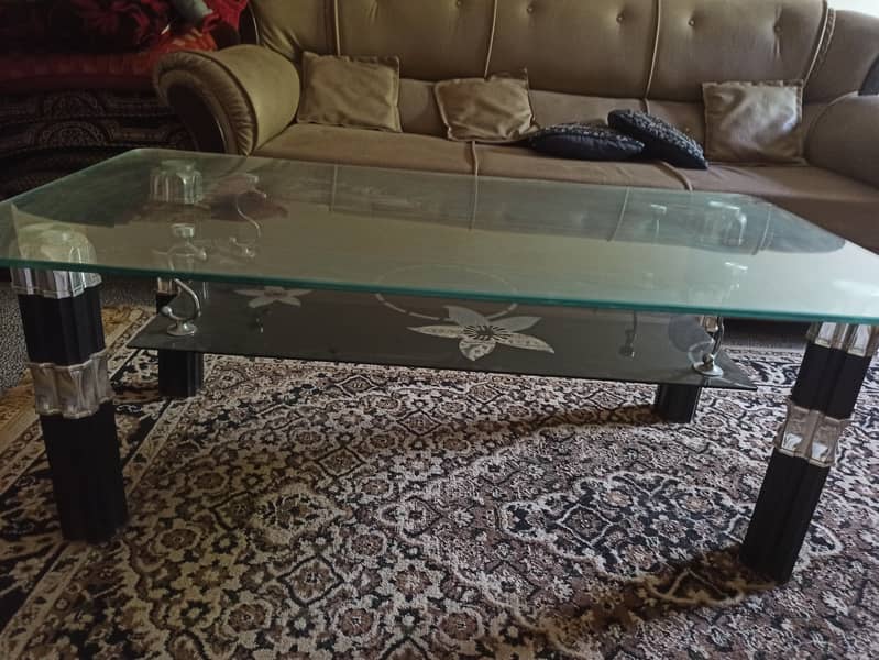 Glass Centre Table / Coffee Table 1