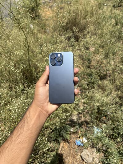 Iphone 15 Pro Max Waterpack 256 GB Blue titanium
