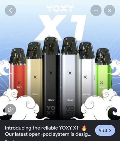 YOXY X1 Pod only 18+