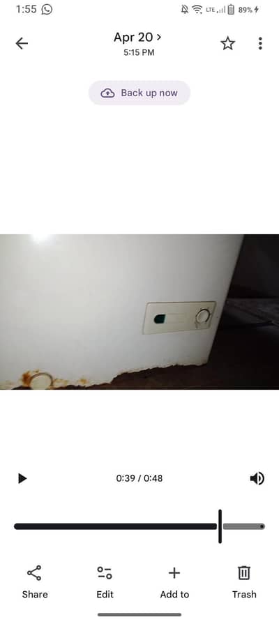 Haier freezer double door