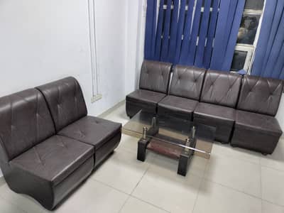 used office sofa set