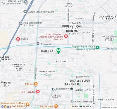 1 Kanal Residential Possession Plot For Sale In Canal Gardens Block H