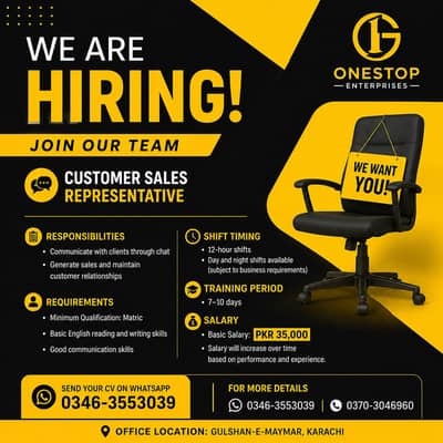 Customer Sales Representative