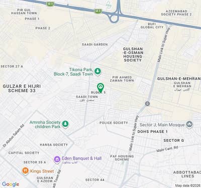 60 feet Road Corner Leased Plot for Sale - Block-5