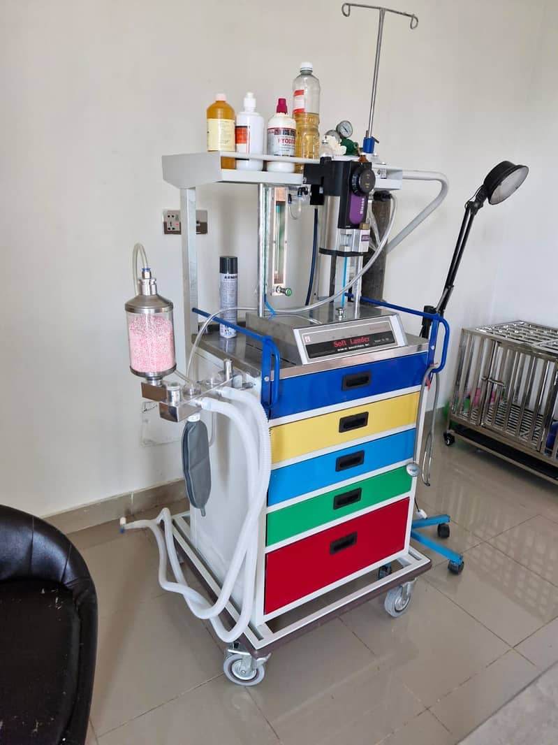Veterinary anesthesia machine 2